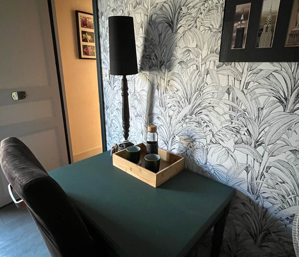 Chambre double vue sur cour détail