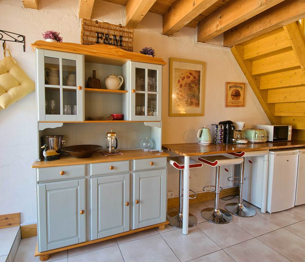 The Barn Gite - Kitchen Area