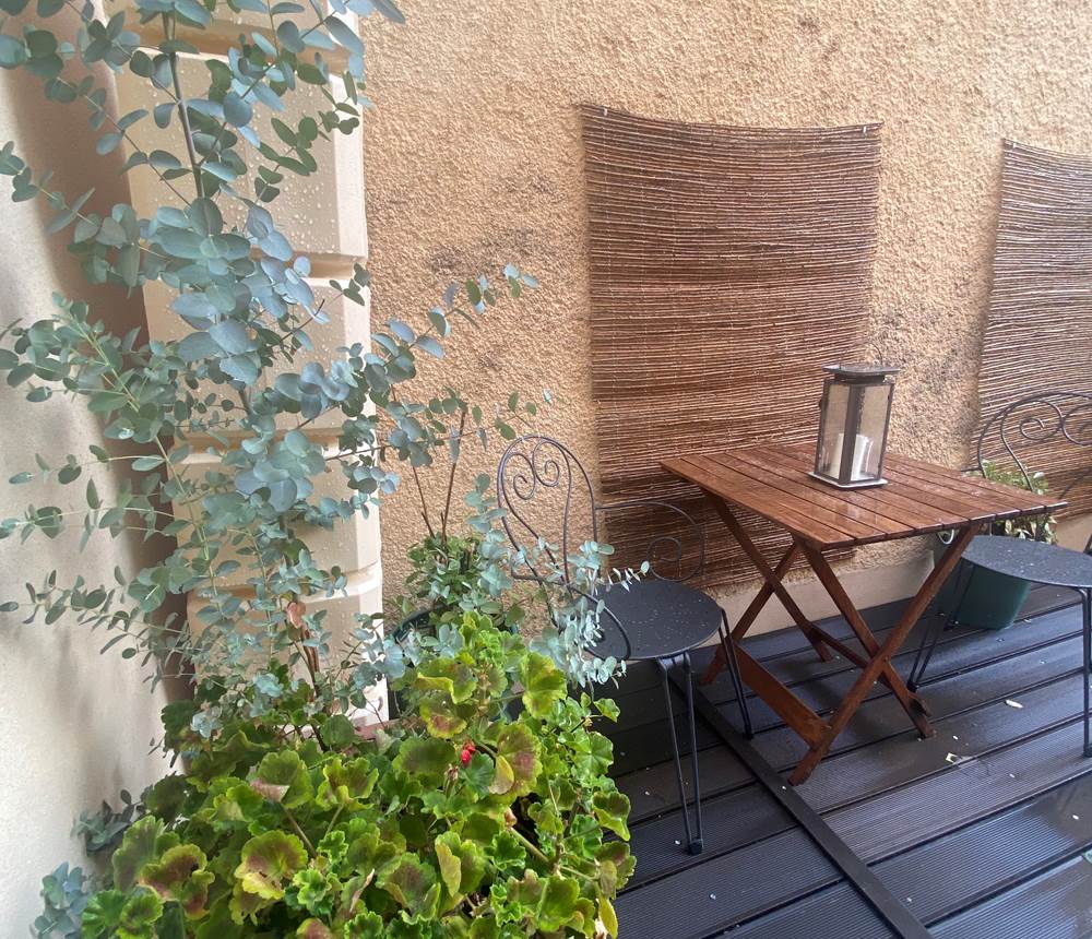 terrasse privée