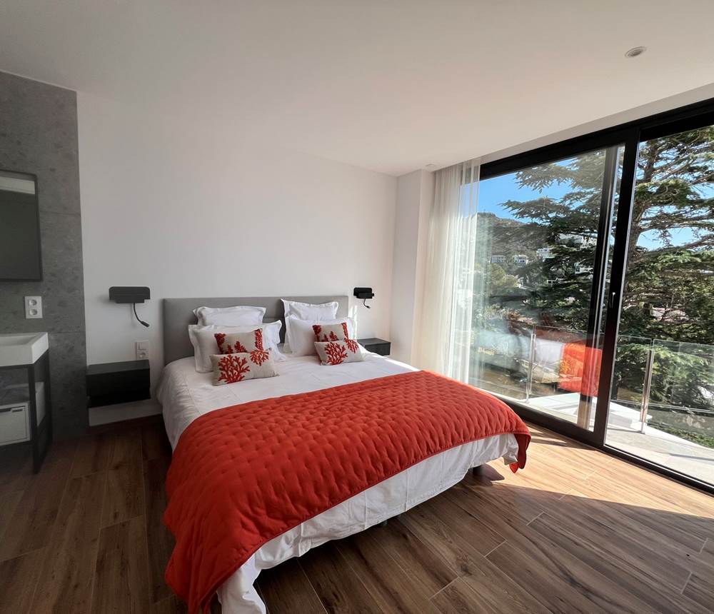 Lit King Size pour la chambre Corail