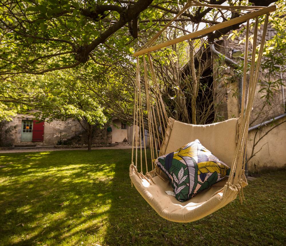 Jardin côté gîte © Hervé Leclair/Aspheries
