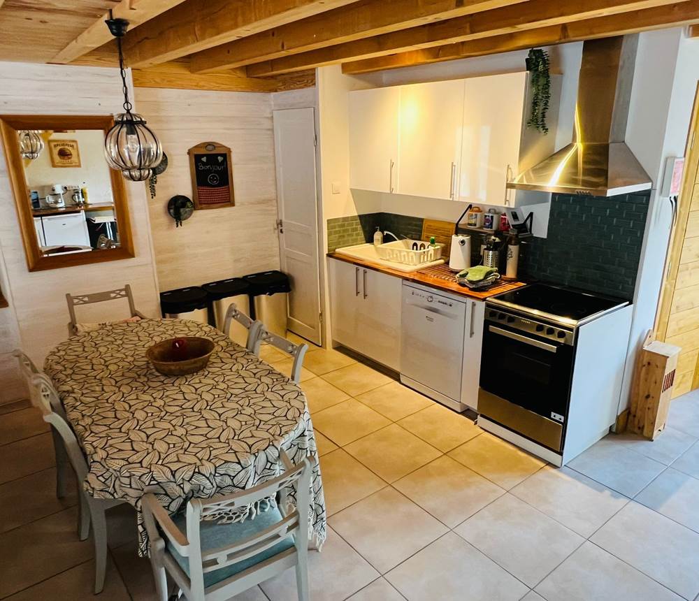 The Barn Gite - Kitchen Area