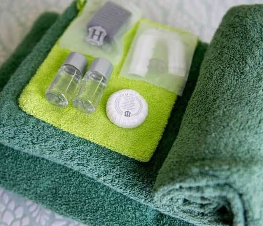 Linge de maison fourni