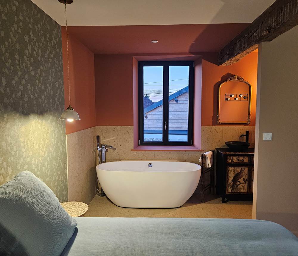 baignoire îlot