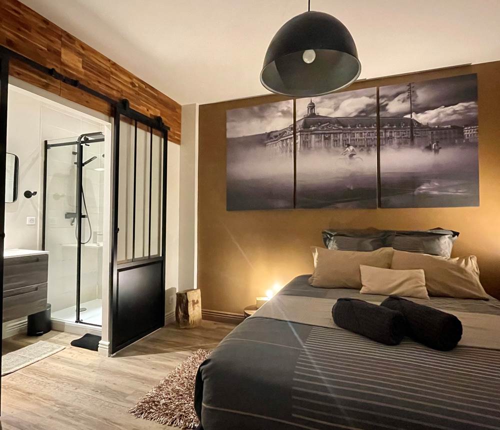 Nid Cosy Bordeaux - Chambre INDUS, Miroir d'Ô