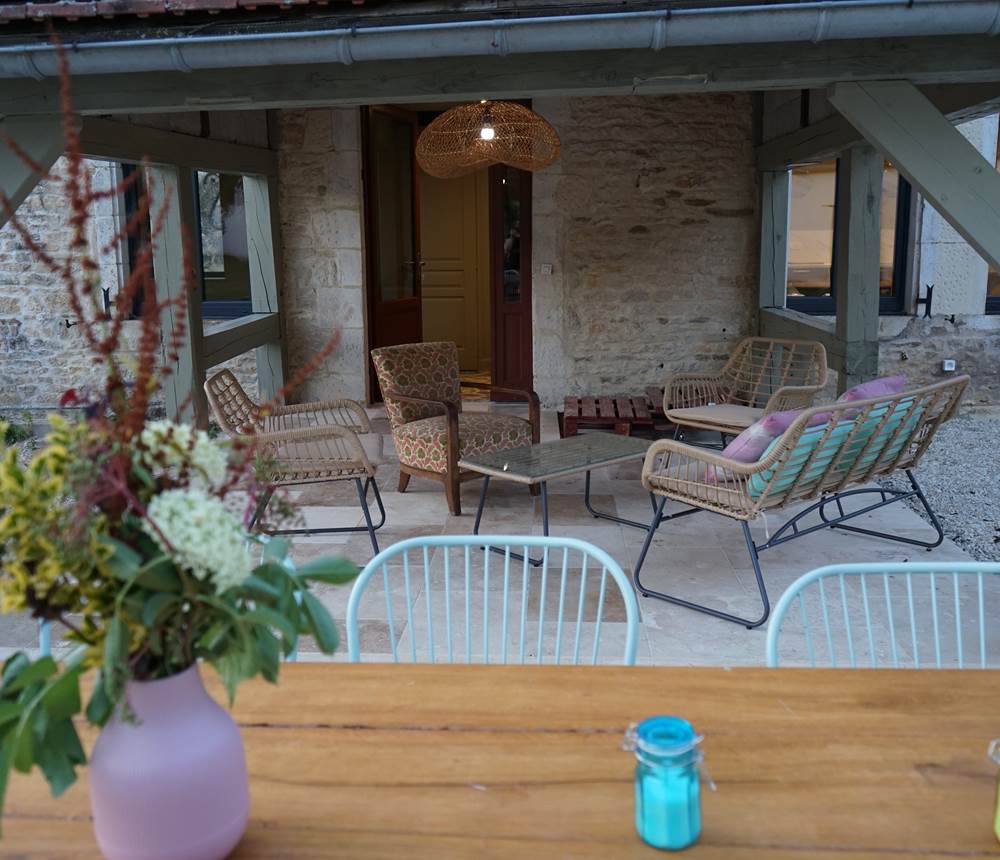 terrasse salon de jardin