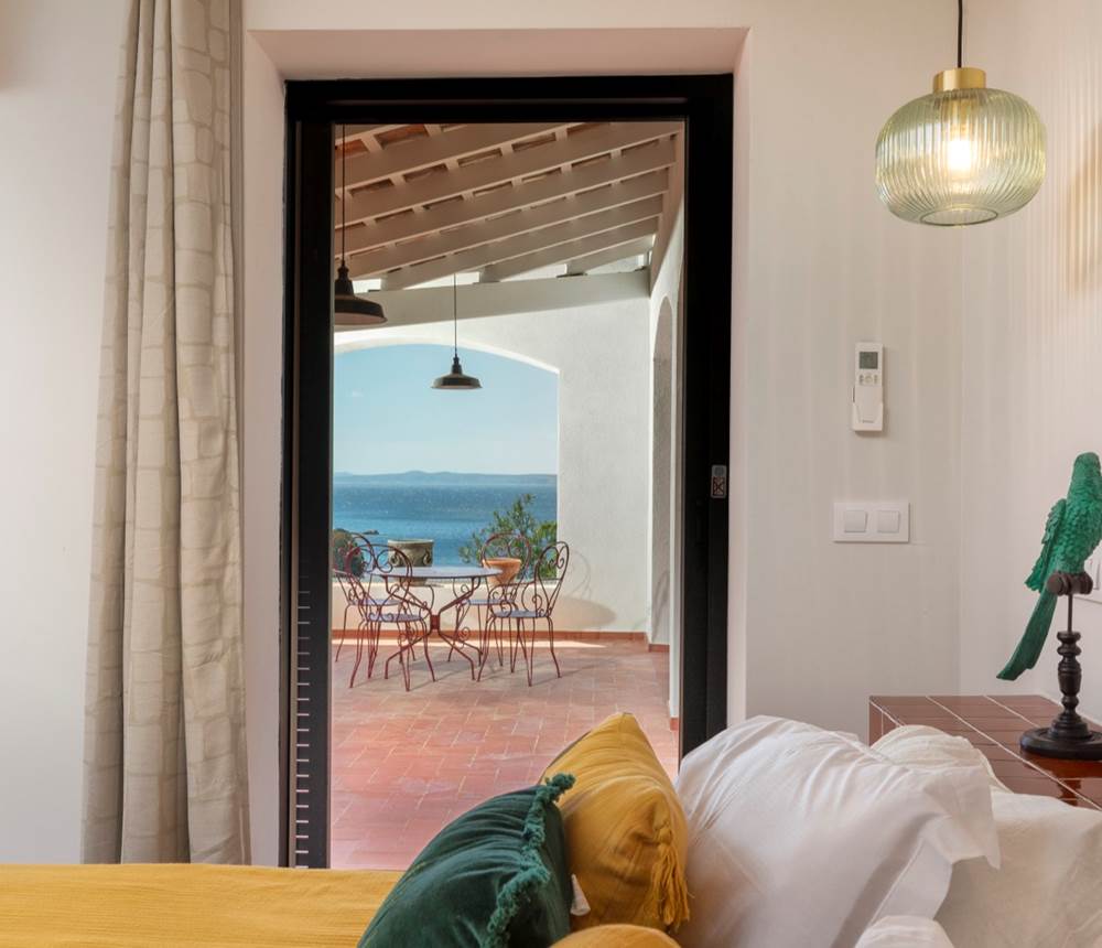 25 Oliveres Patio Suite parentale 1 vue mer