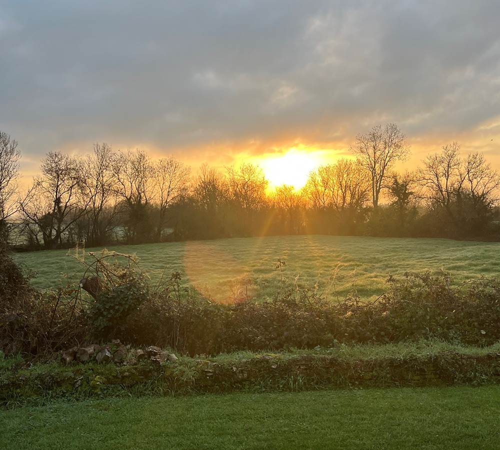 Levé de soleil sur "Cigogne"