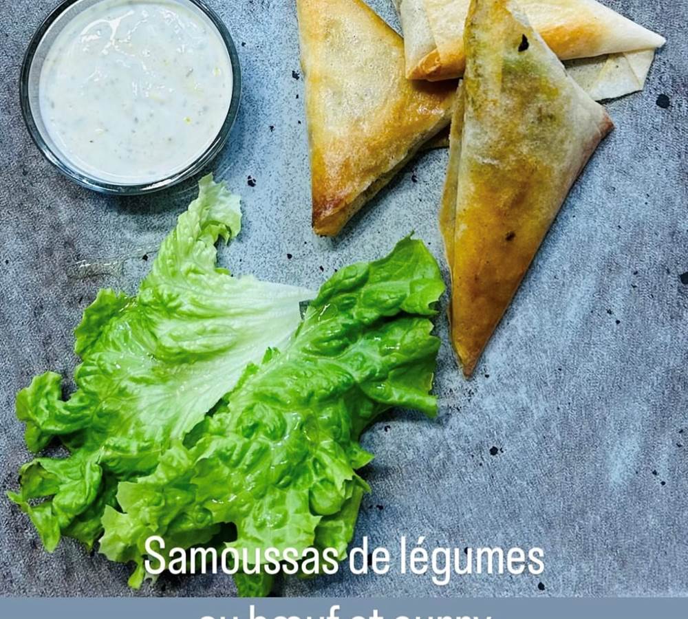 En apéro : des samoussas maison