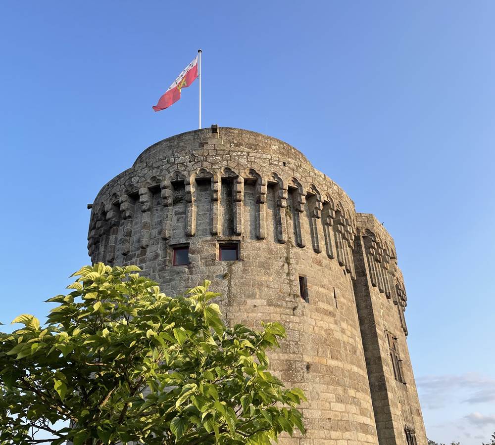 Dinan : le château, tour ducale