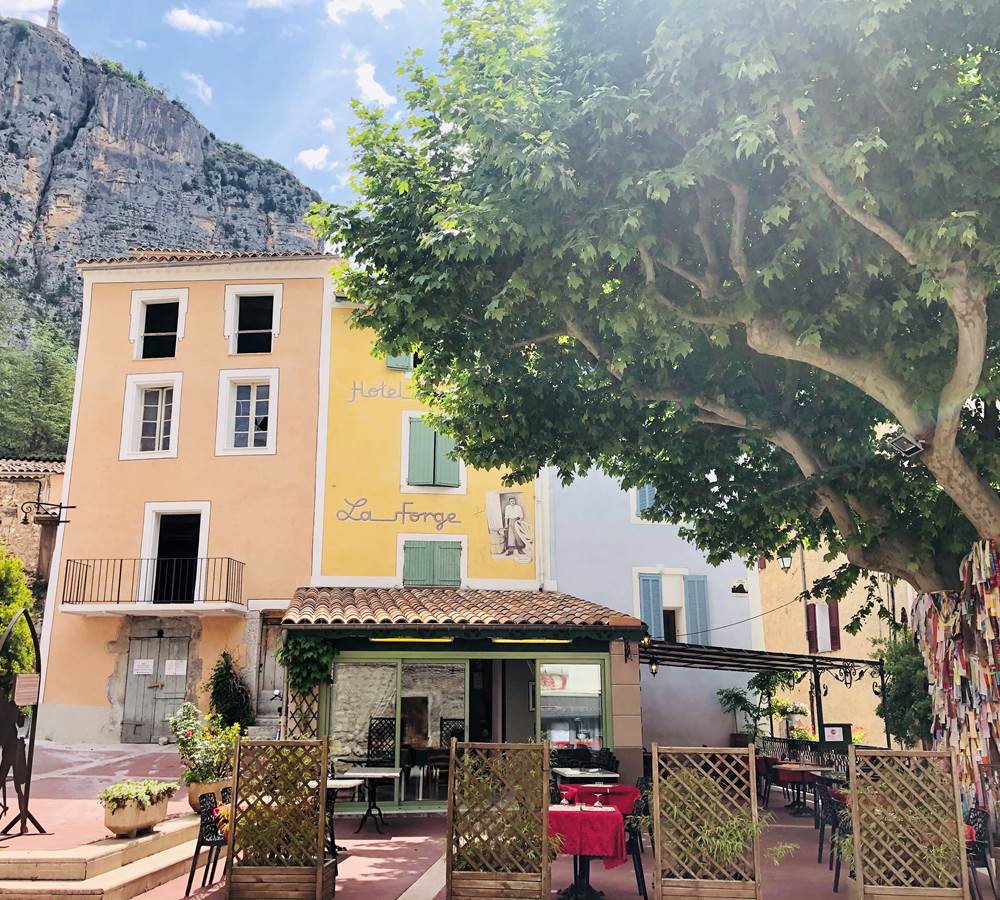 hôtel restaurant la forge Castellane Gorges du Verdon