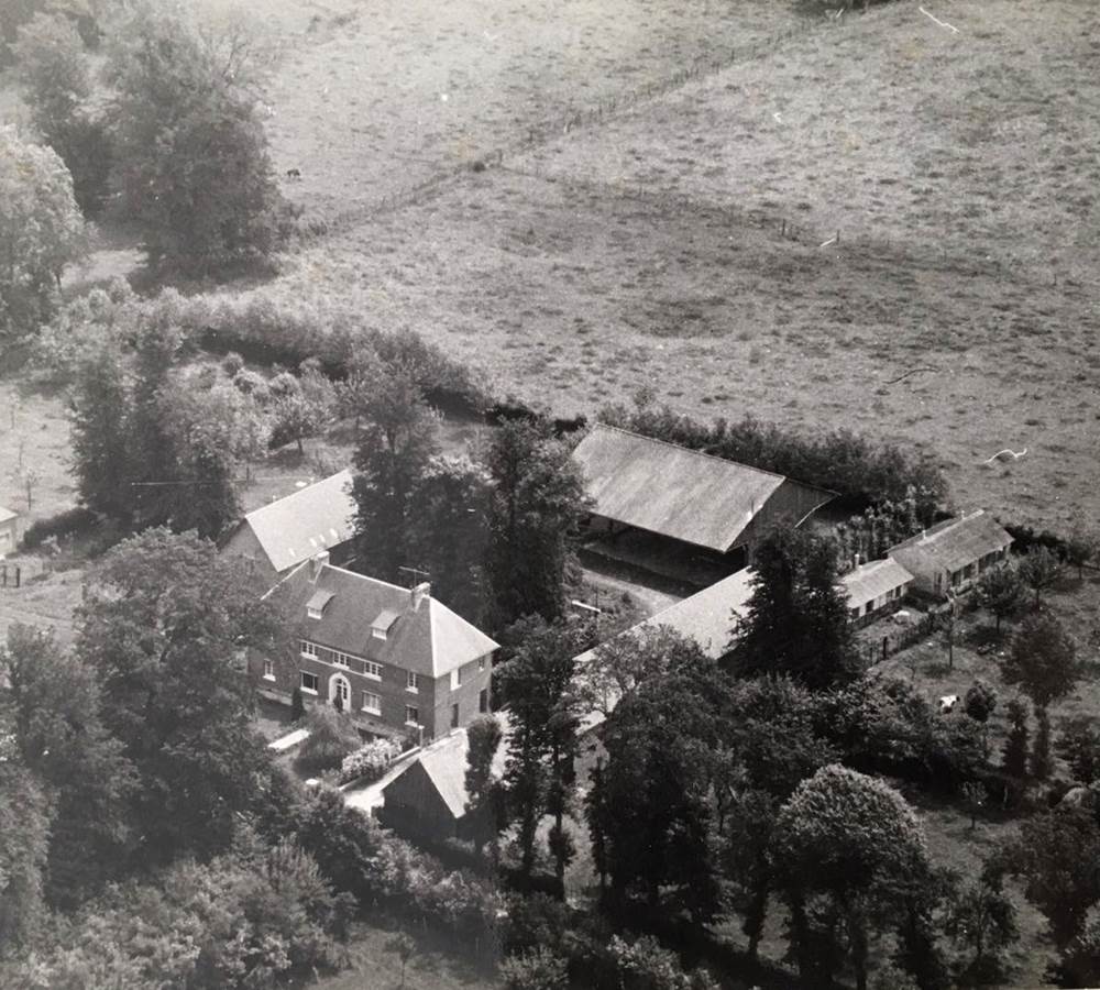 Vue aérienne de notre propriété
