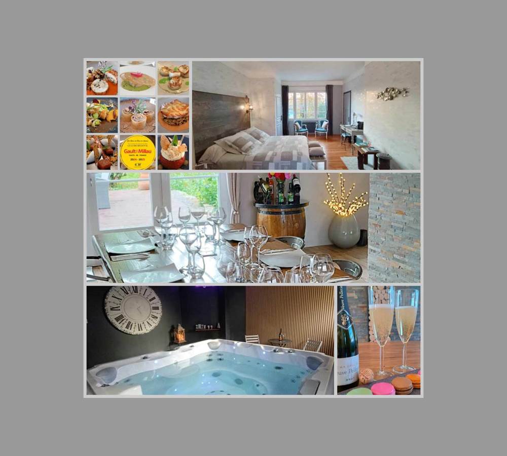 UN RÊVE DE DETENTE ET DE GASTRONOMIE + 1/2 CHAMPAGNE + 6 MACARONS