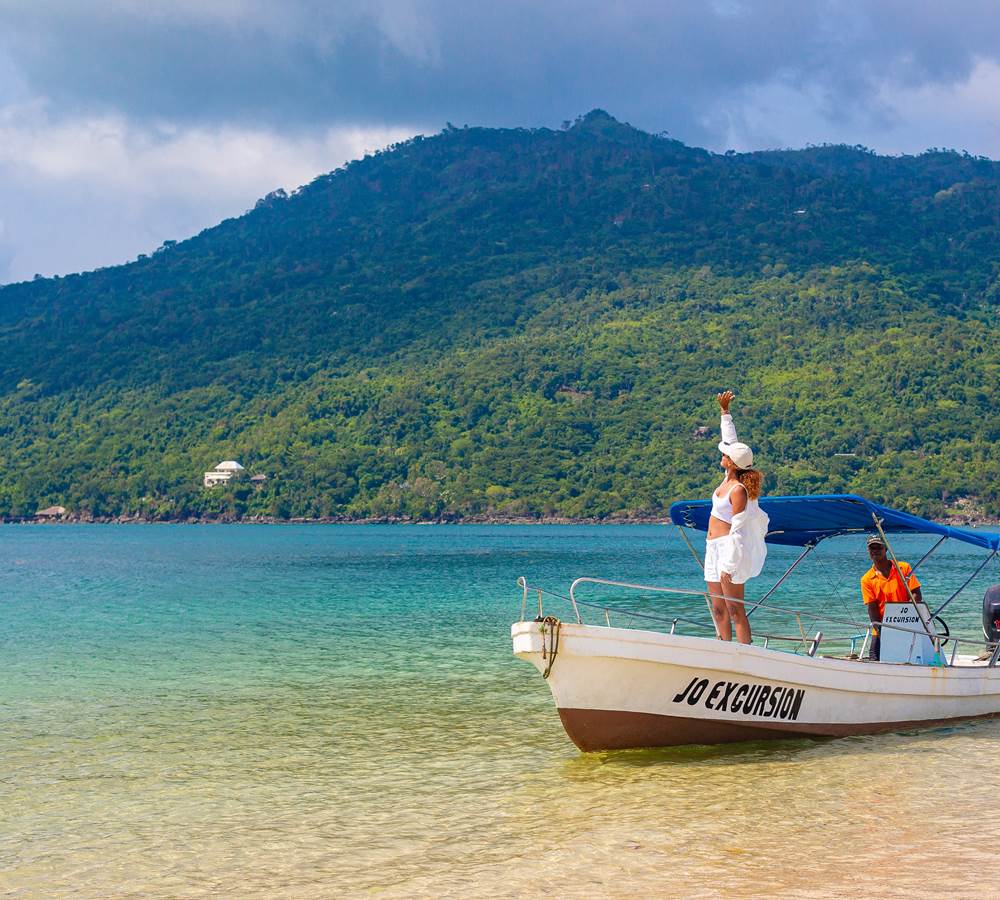 Excursion en bateau autour du Rofia Lodge Nosy Be