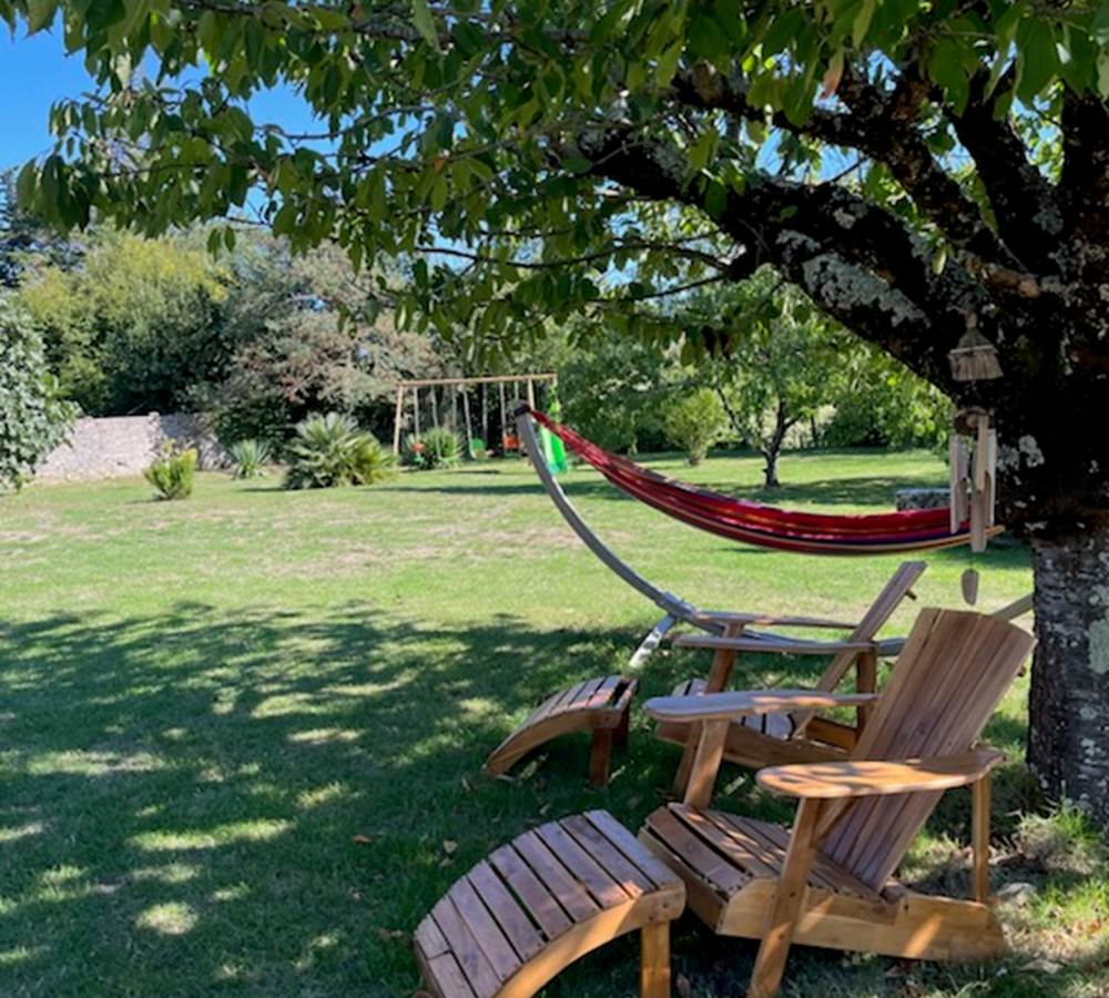 Jardin côté piscine