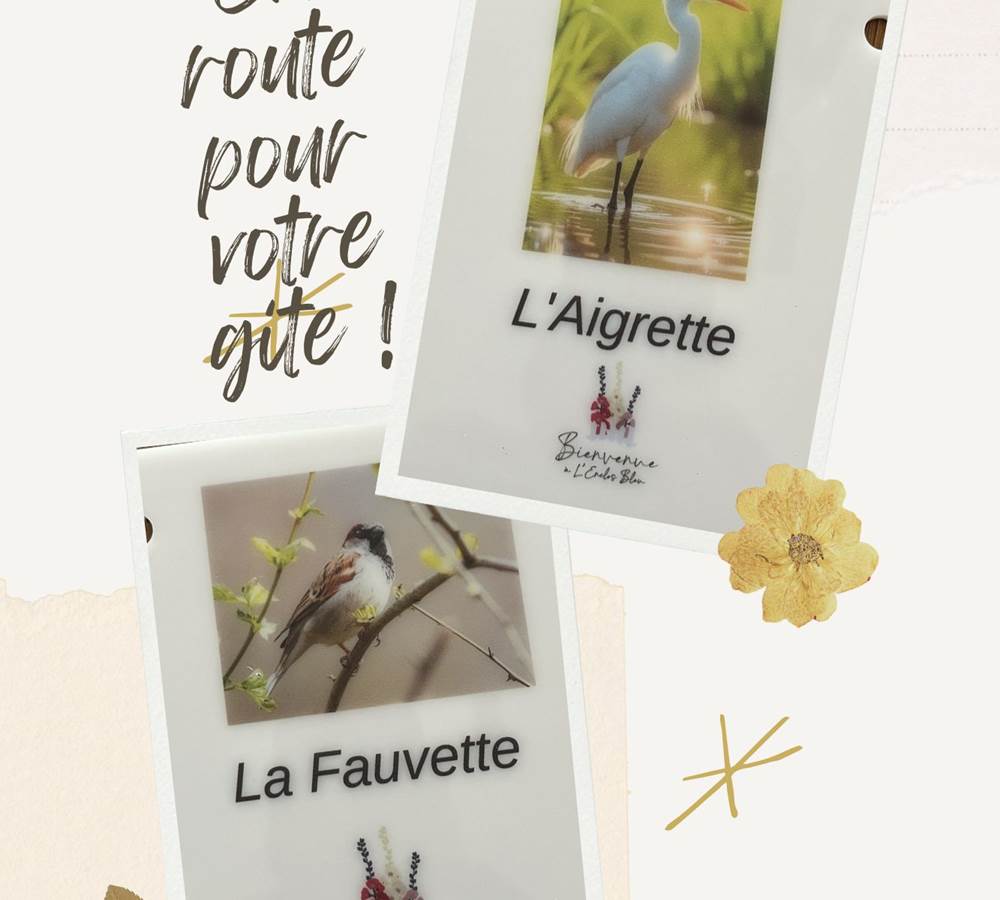 En route pour votre gîte !