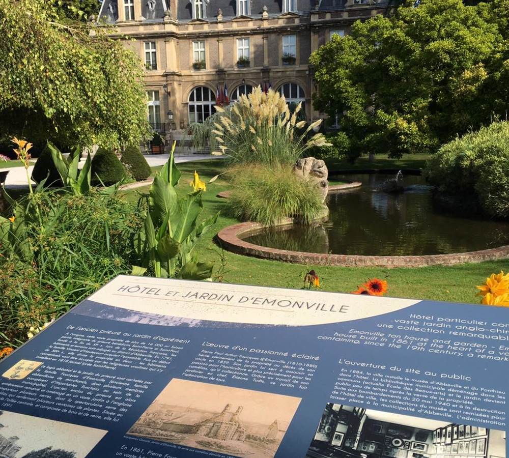 Les jardins d'Emonville à Abbeville