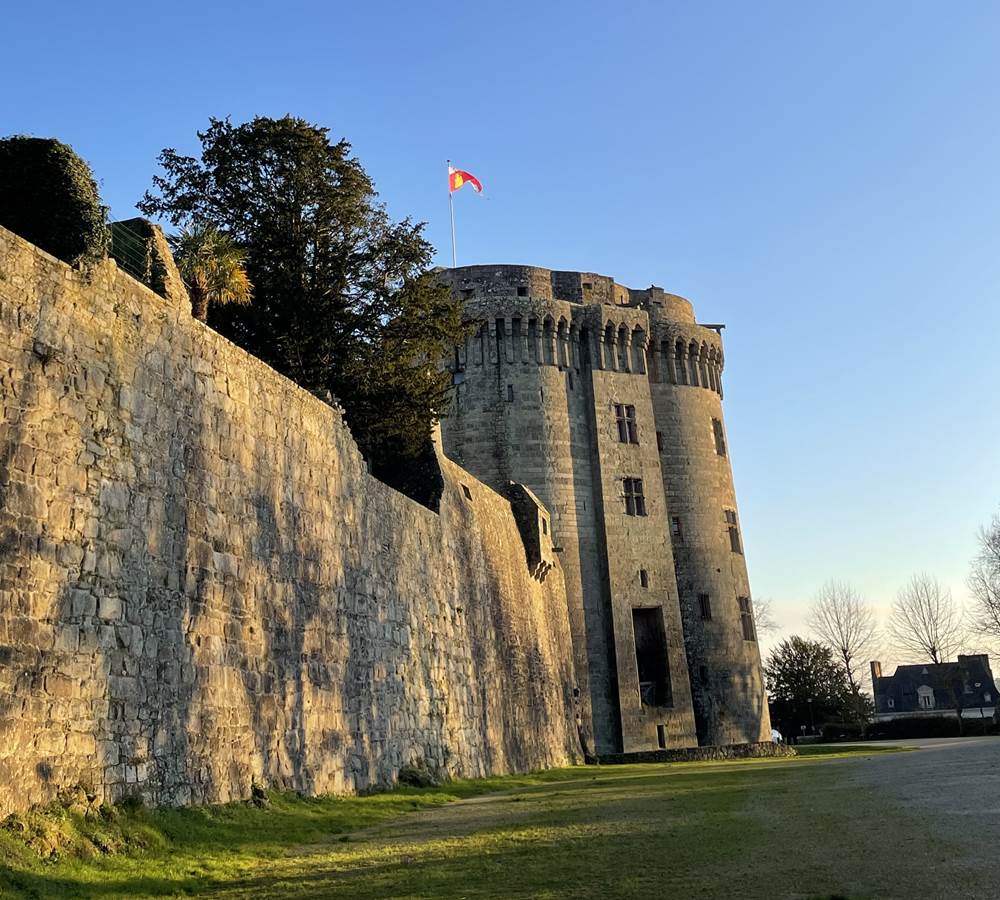 Dinan : le château XIVème siècle