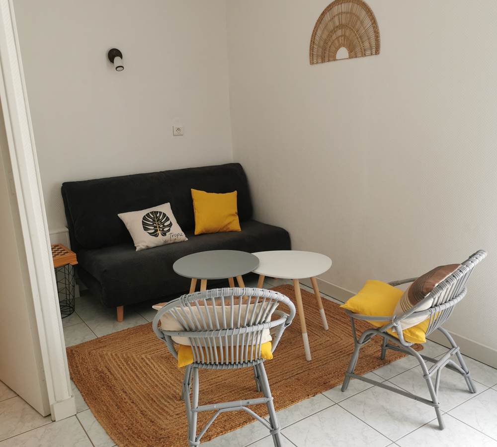 Coin salon Héron Cendré