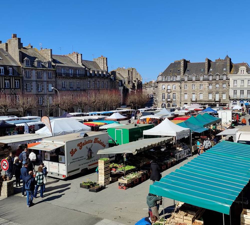 Le marché de Dinan