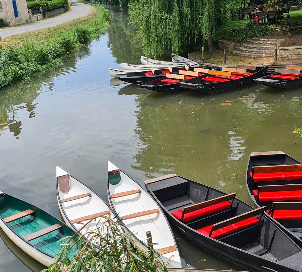 Embarcadère de la Venise verte au Mazeau