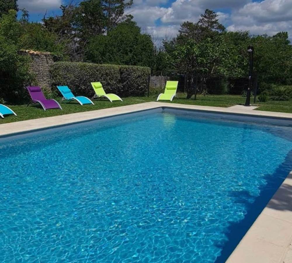 Piscine chauffée 27°