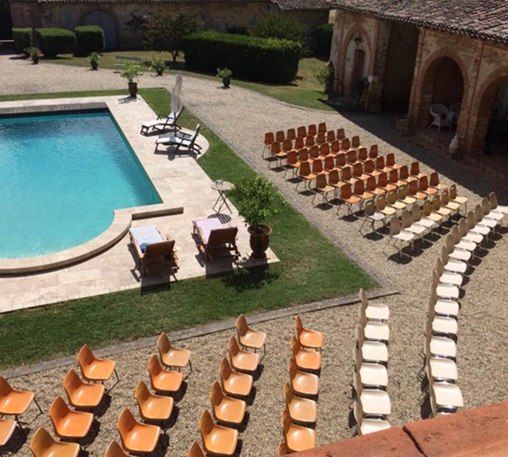 Concert dans la cour du château