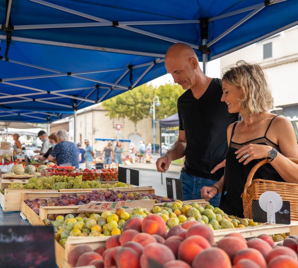 flâner au marché de Tonneins