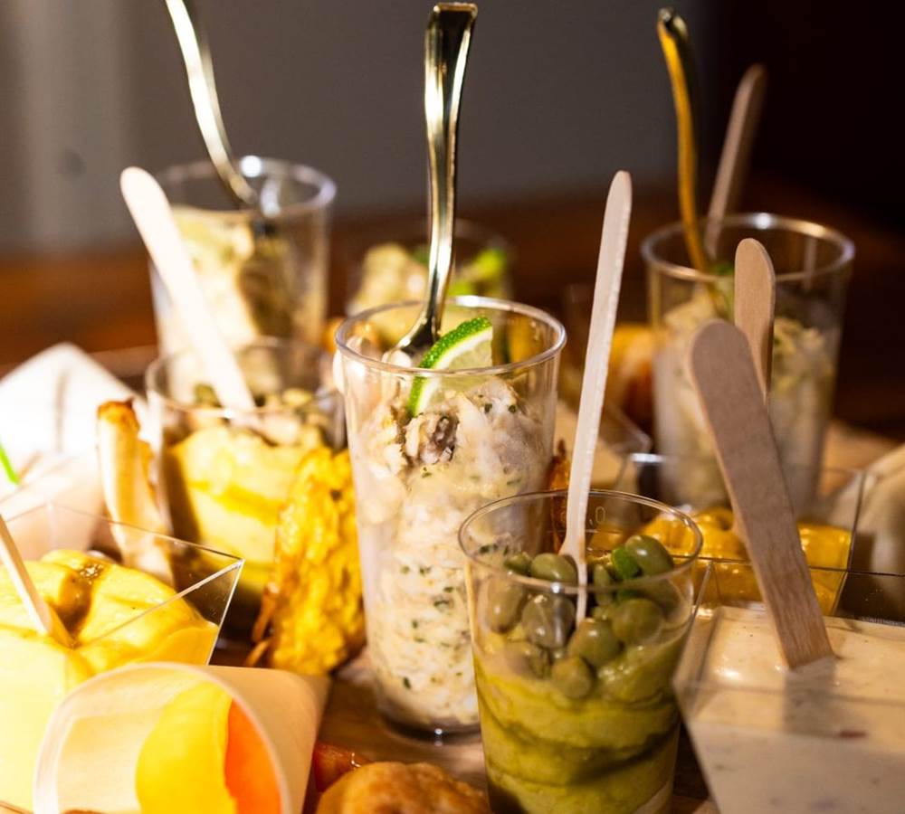 Iguane House villas & Micro Spa Box apéro dinatoire by cheffe Laurence