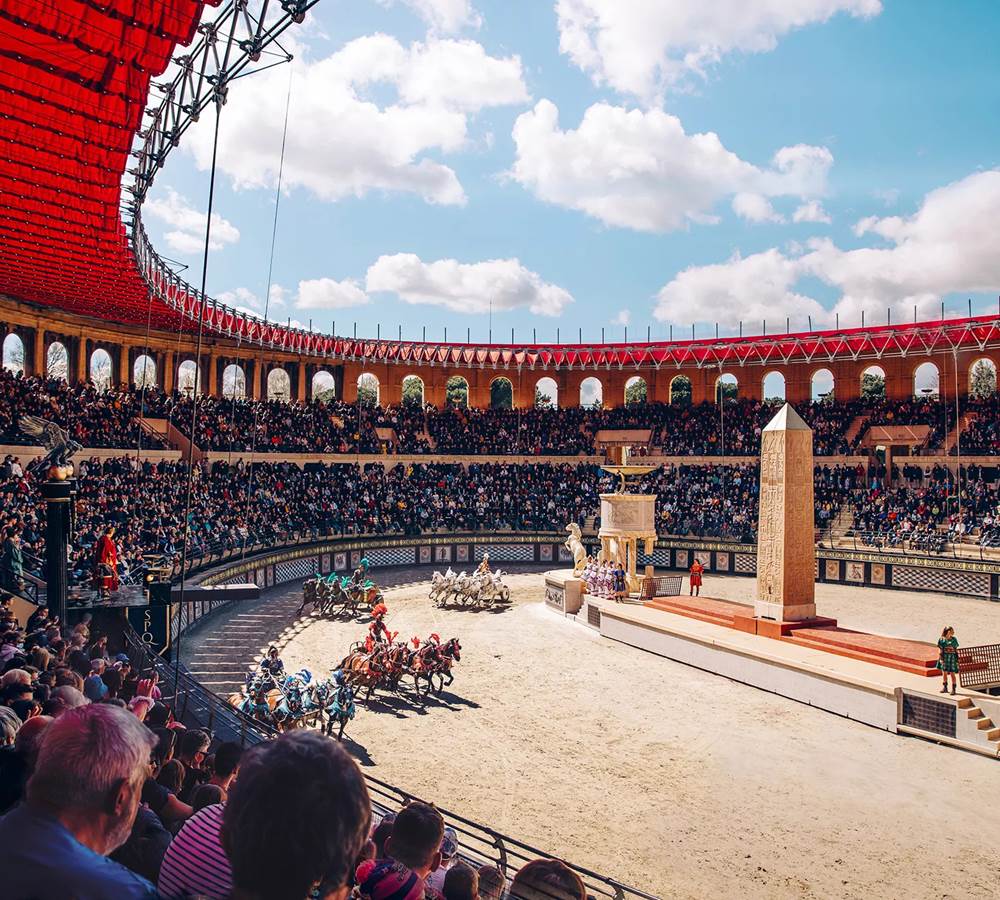 Spectacle dans l'arène