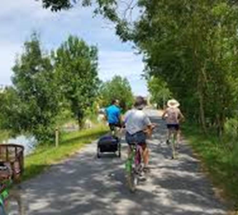 vélo dans le Marais Poitevin