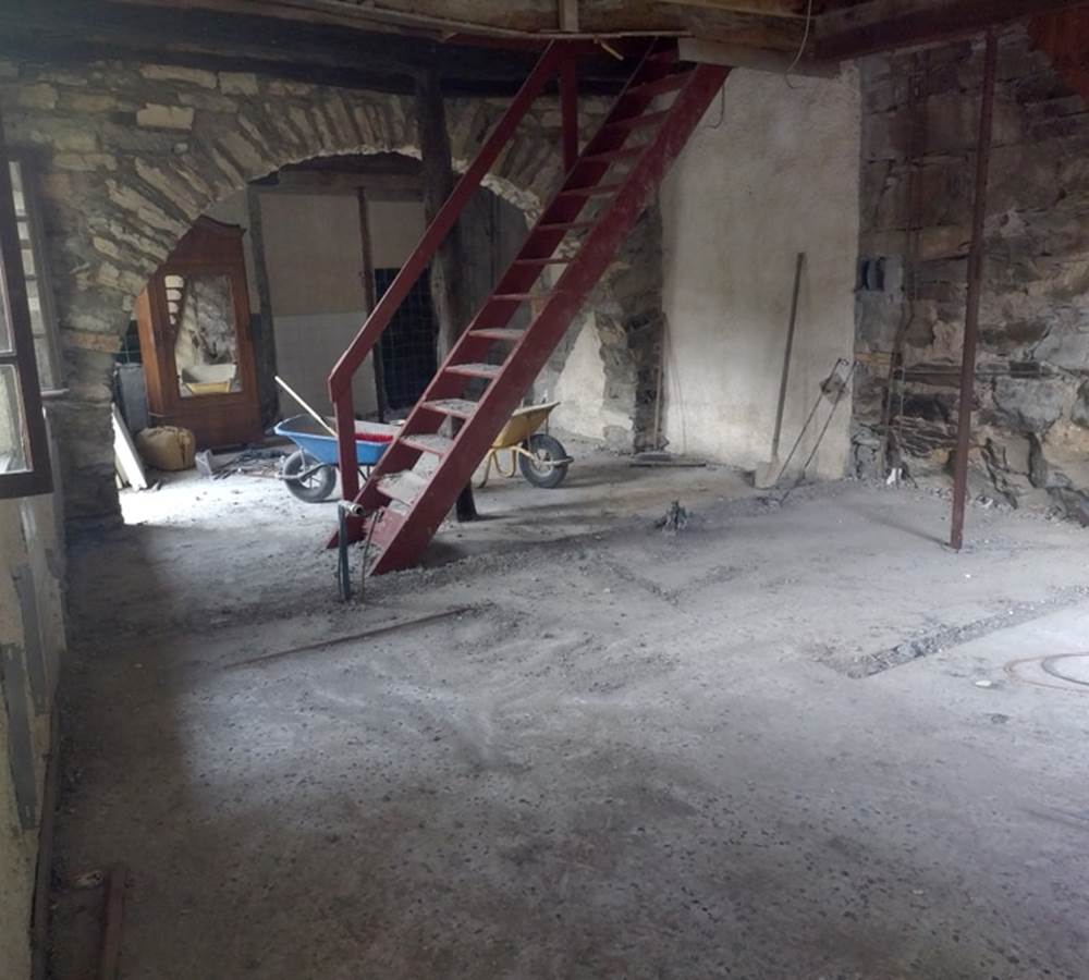 Destruction de la cloison de séparation