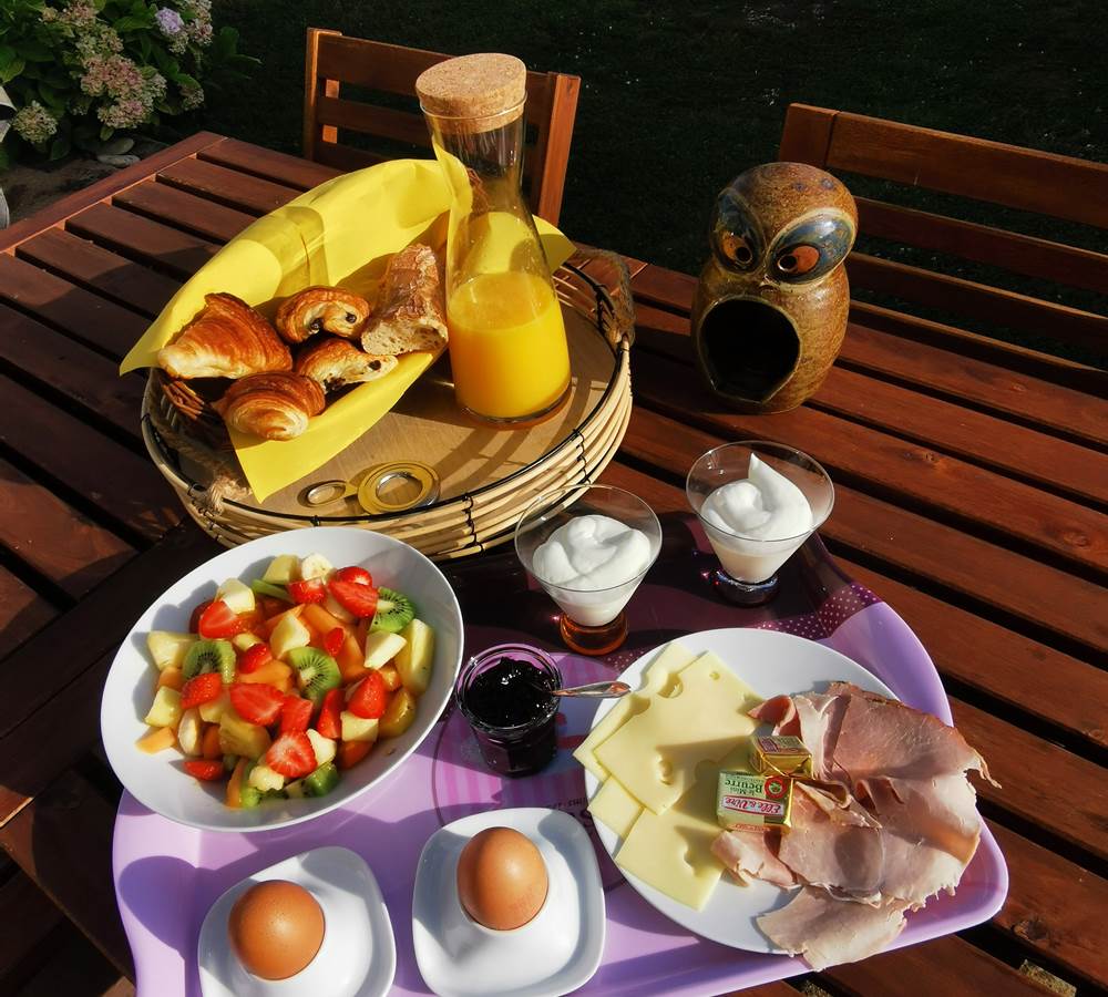 Petit déjeuner gourmand