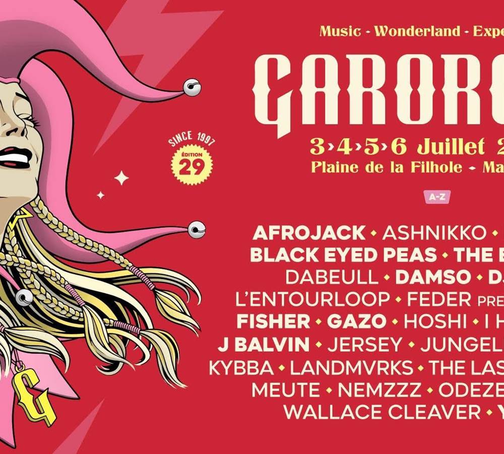 la programmation du GAROROCK 2025