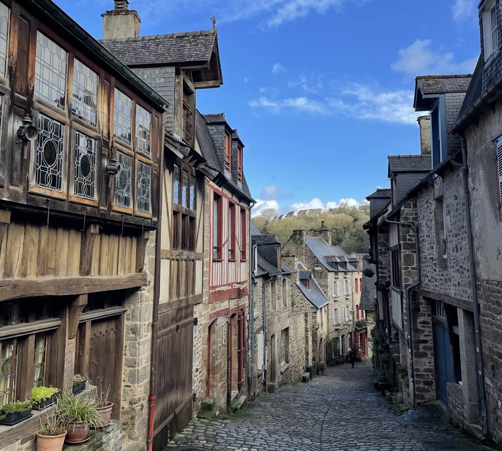 Dinan : rue du Jerzual