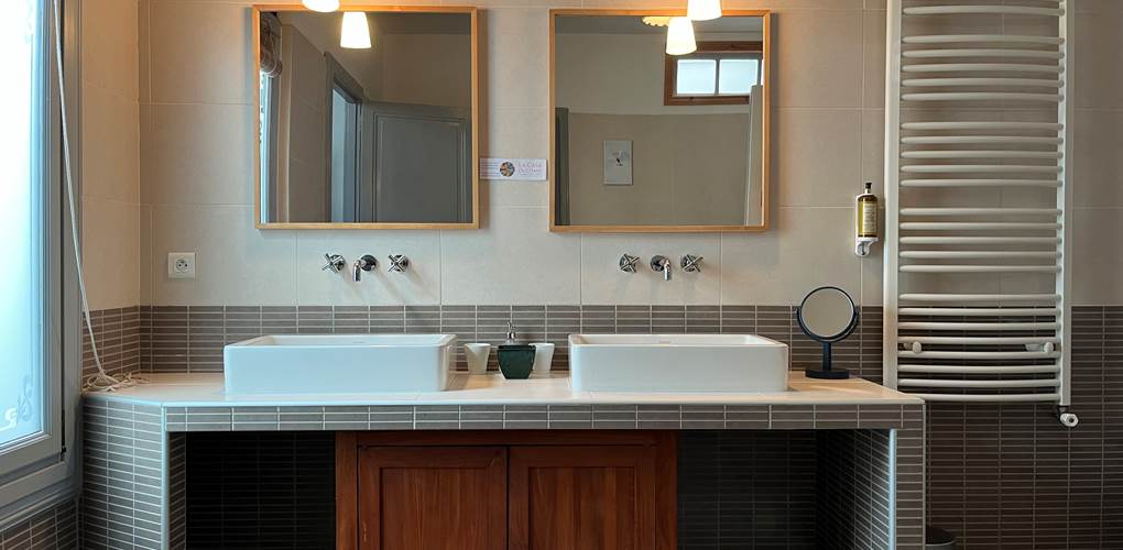 Chambres d'hotes hotel Marseillan - azzurro sdb