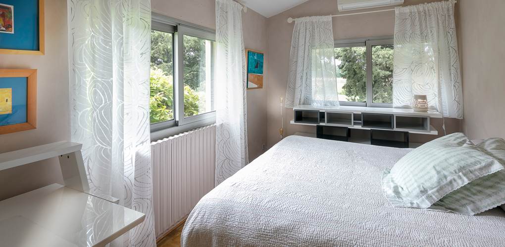 Chambre 1er étage vue parc