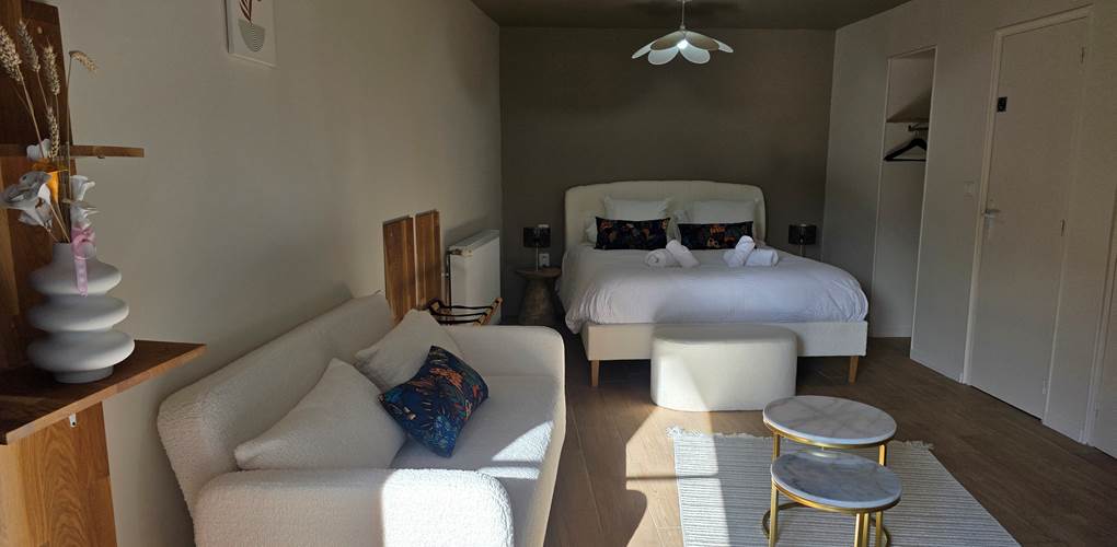 vue d'ensemble de la chambre