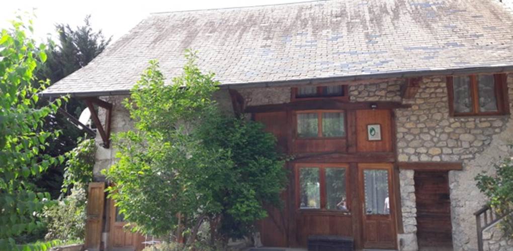Façade gîte "Montagne"