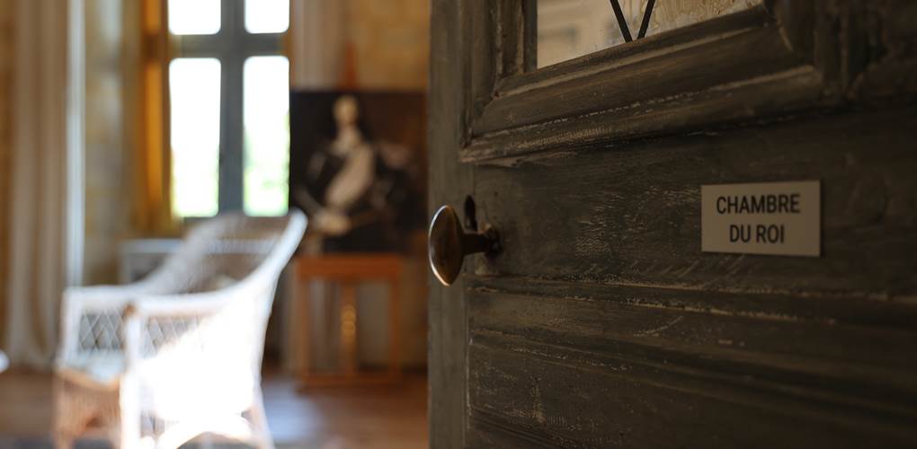 Chateau de Saint Chamarand, chambre du ROI, Aile Renaissance (2)