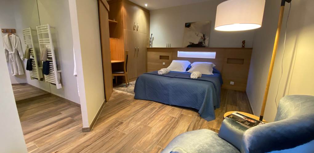 Suite parentale chambre chêne