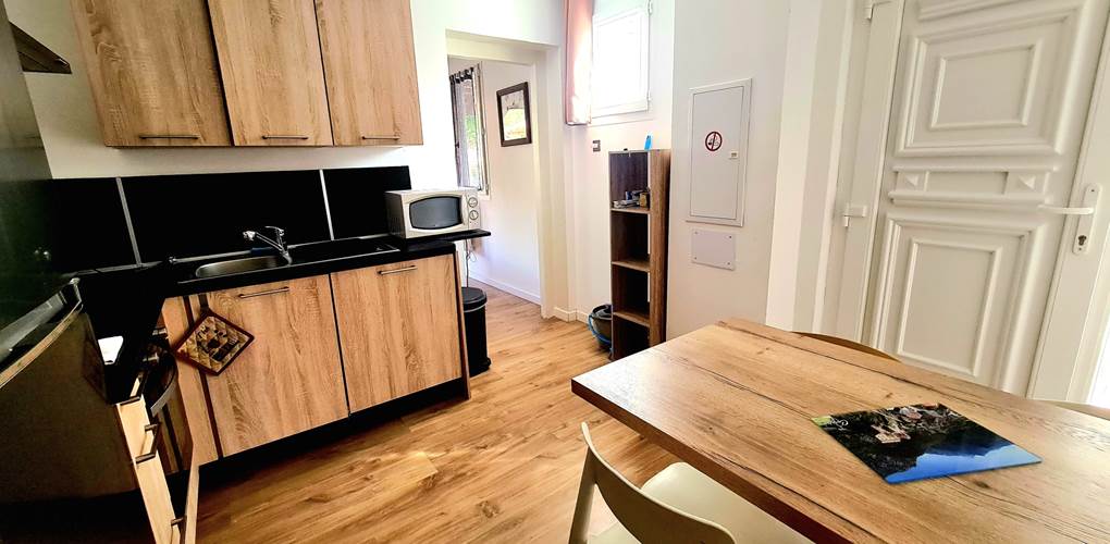 La cuisine de l'appartement