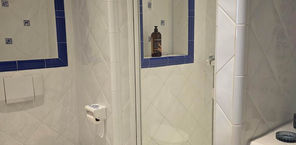 salle de douche de la suite terrasse