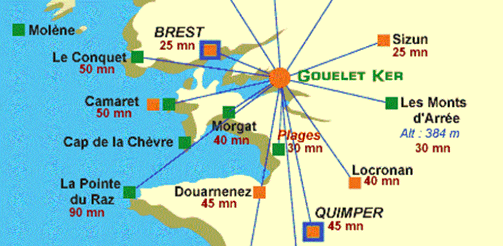 gouelet-ker, gîte ou chambre d'hôtes, loin de nulle part