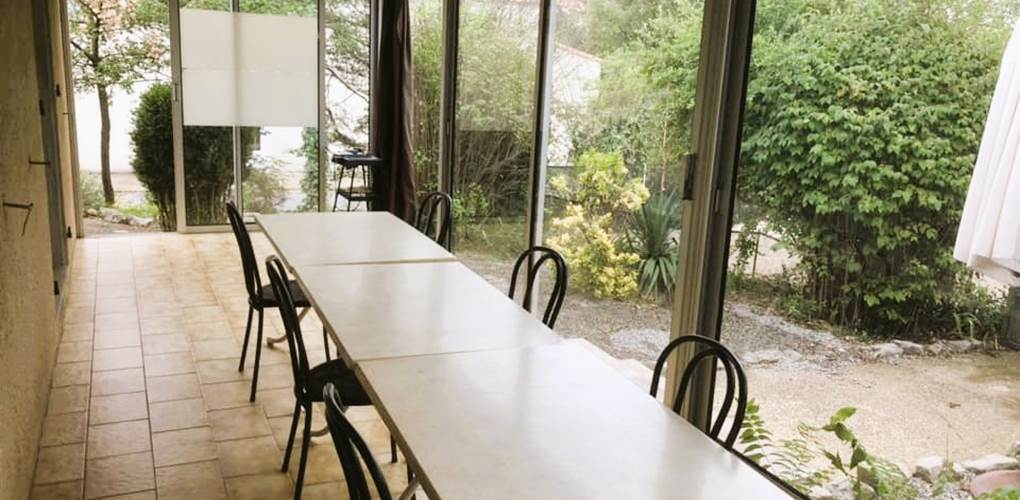 Gîte CARAÏBES véranda