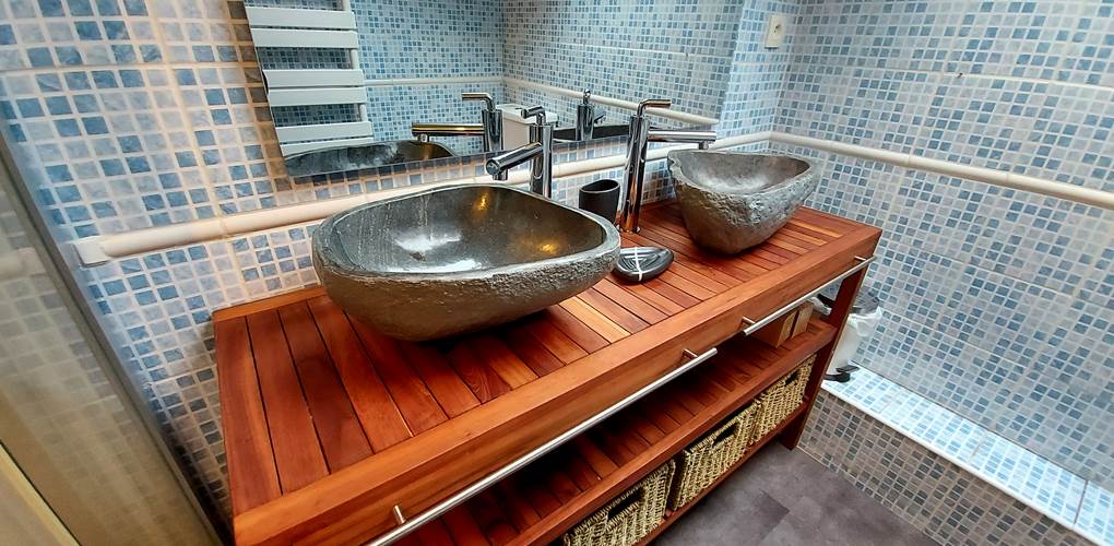 La salle de bain du grenier à foin