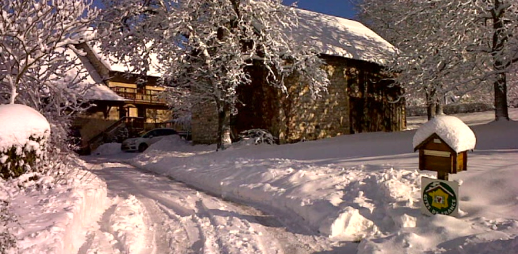 La ferme en hiver