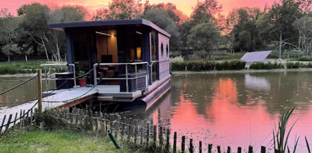 coucher de soleil ecolodge charles ashton