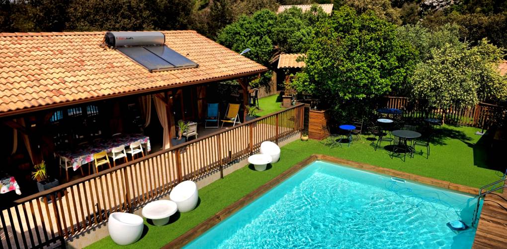 La piscine chauffée