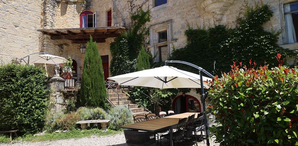 Chateau de Saint Chamarand - Exterieur, terasse et jardin (2)